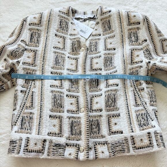 NWT!!! IRO Paris Lullia Embroide jacket size 34 FR or 4 US Retail 1395$ - Picture 9 of 11
